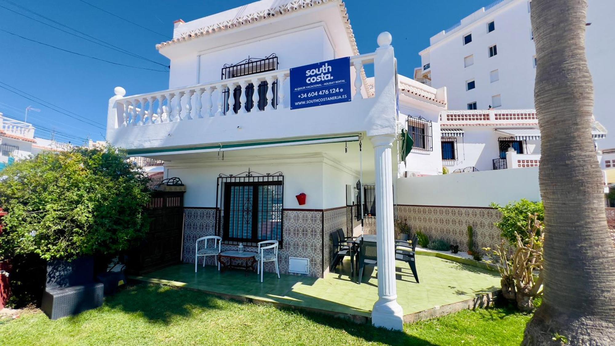 Villa Torrecilla En El Centro De Nerja - South Costa Exteriör bild